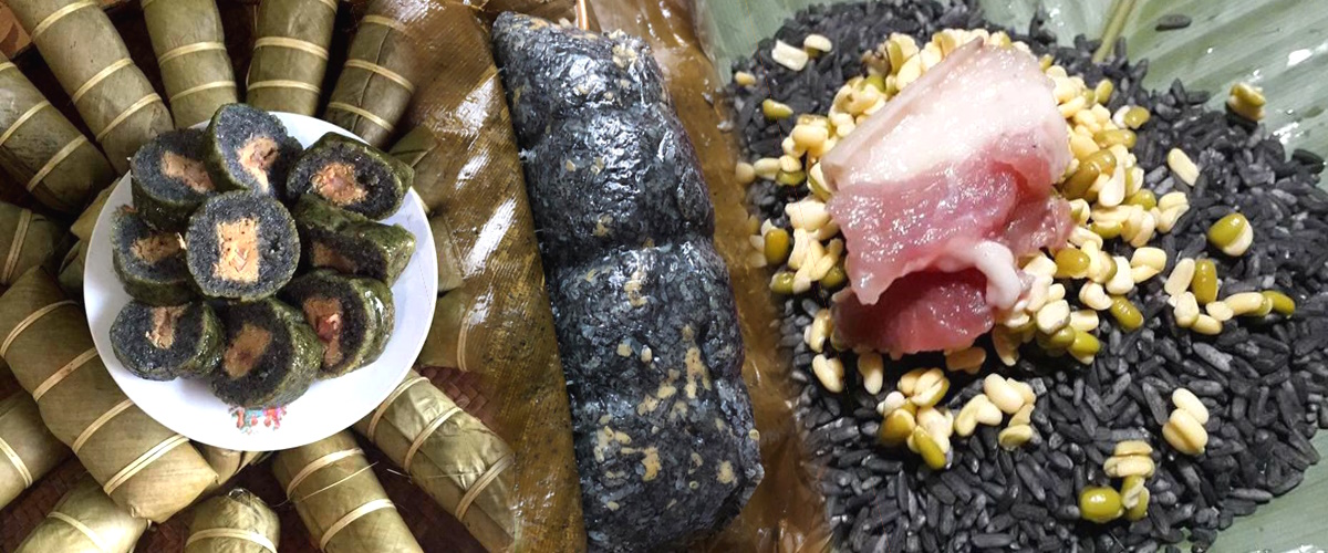 Bánh chưng gạo nếp Hà Giang Bánh chưng gạo nếp Hà Giang