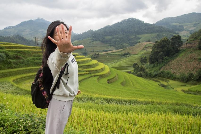 Muôn Kiểu Tạo Dáng Check-in Mùa Lúa Chín Mùa Cang Chải - Ảnh 5 Muôn Kiểu Tạo Dáng Check-in Mùa Lúa Chín Mùa Cang Chải - Ảnh 5