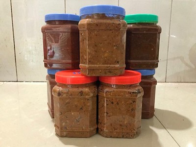 Hấp dẫn nước chấm từ đỗ tương của người Thái ở Sơn La Hấp dẫn nước chấm từ đỗ tương của người Thái ở Sơn La