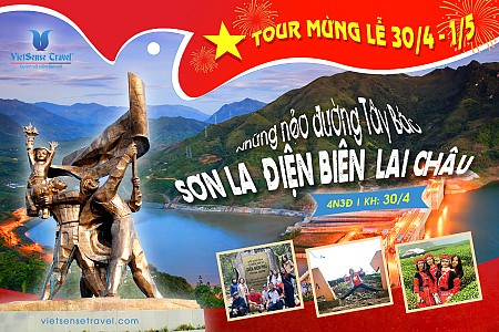 chương trình KÝ ỨC ĐIỆN BIÊN: Hà Nội - Sơn La - Điện Biên 3N2D DỊP 30/4