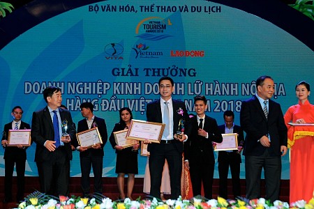 Giải thưởng du lịch Việt Nam 2018, Vietsense được trao tặng