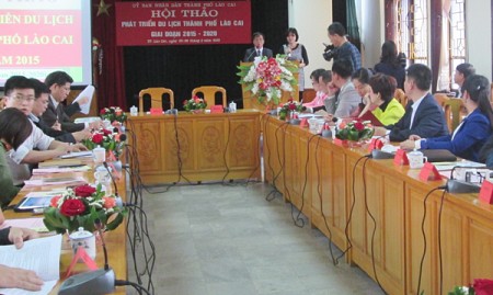 Hội Thảo Phát Triển trải nghiệm Giai Đoạn 2015 2020 Tại Lào Cai