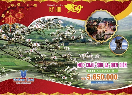 Sơn La – Điện Biên – Mộc Châu – Sa Pa | du xuân Tết Âm Lịch 2025