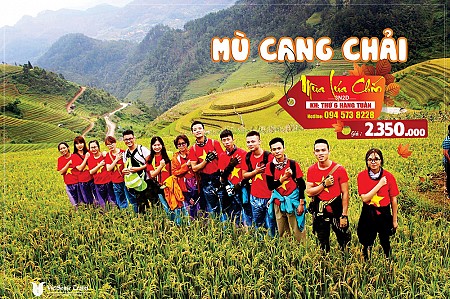 Nghĩa Lộ - Mù Cang Chải - Tú Lệ Tháng 9 - 3 Ngày 2 Đêm Dịp Lễ 2/9