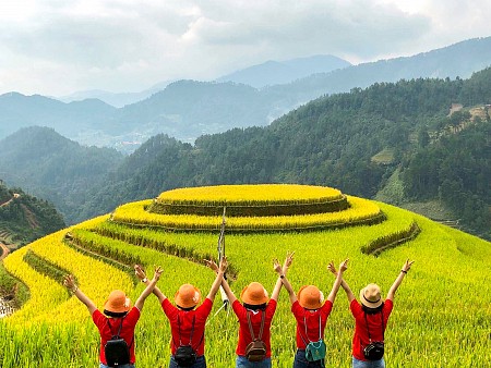 Hà Nội - Mù Cang Chải - Bản Lướt Ngọc Chiến - Tắm Khoáng Nóng | 3 Ngày 2 đêm