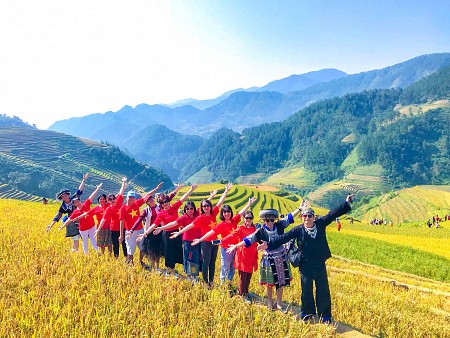 Hà Nội - Mù Cang Chải - Bản Lướt Ngọc Chiến - Tắm Khoáng Nóng | 3 Ngày 2 đêm