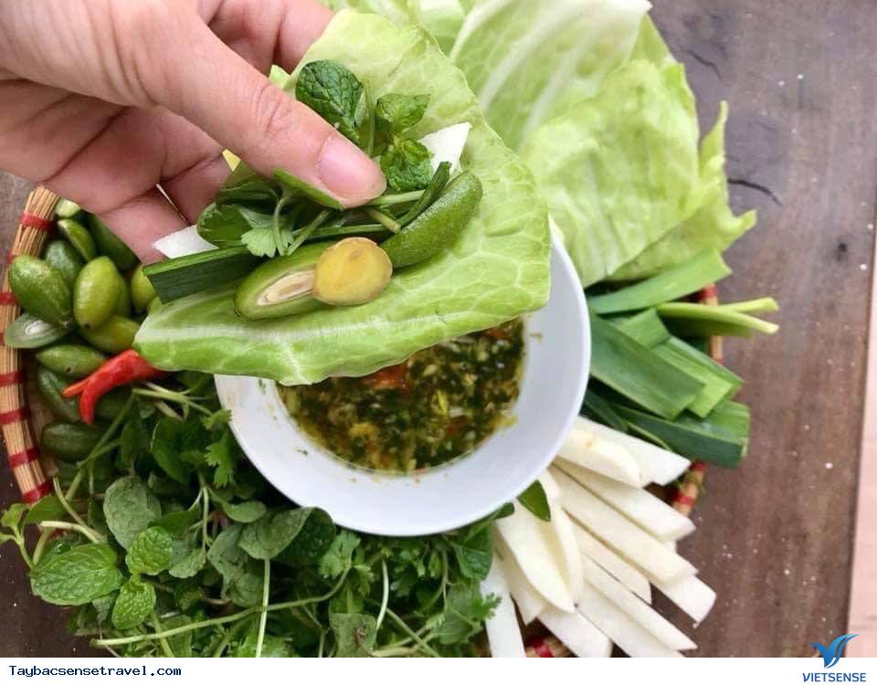 Bắp cải cuốn nhót xanh Bắp cải cuốn nhót xanh