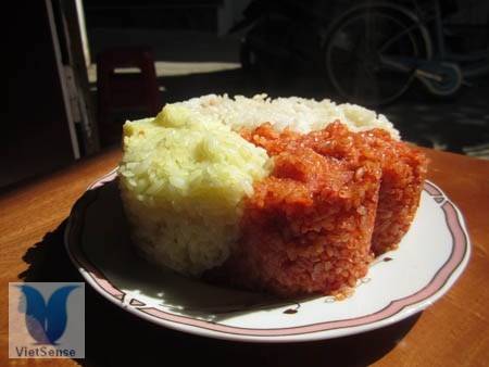 Xôi tam sắc Xôi tam sắc